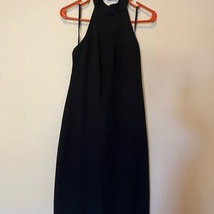 Talbots Classic Black Backless Dress